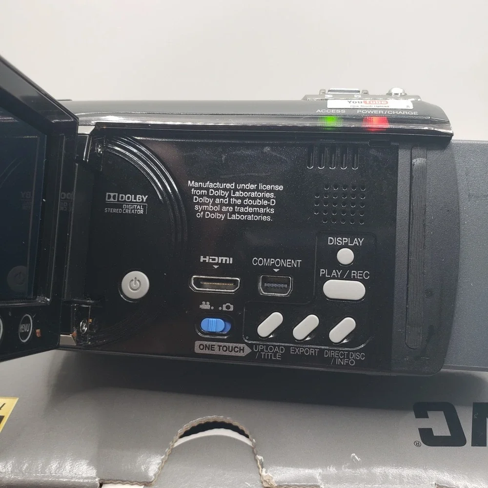 JVC Everio GZ-HD300 HD Camcorder HDD High Definition Digital Video Camera Black